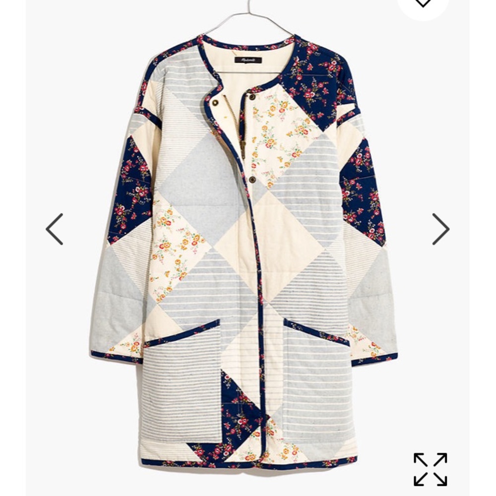 Madewell x Denim Project quilted patchwork jacket